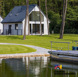 Luksusowe Domy z prywatną plażą jezioro Niesłysz